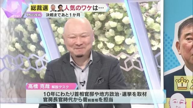 『読売テレビ』解説デスク・高橋克哉