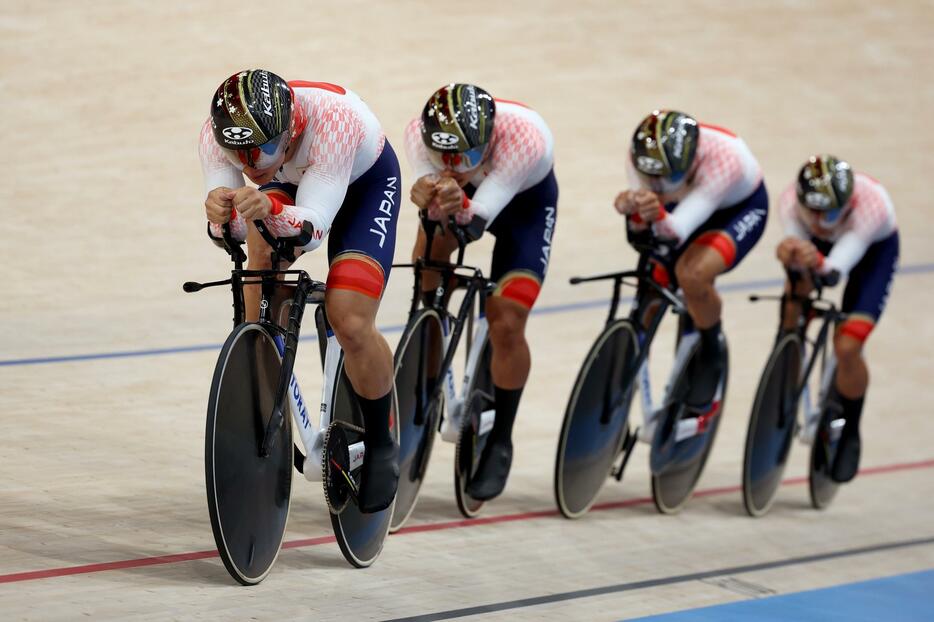 日本の自転車競技の選手が選手村の食事を自身のXで公開した(C)Getty Images