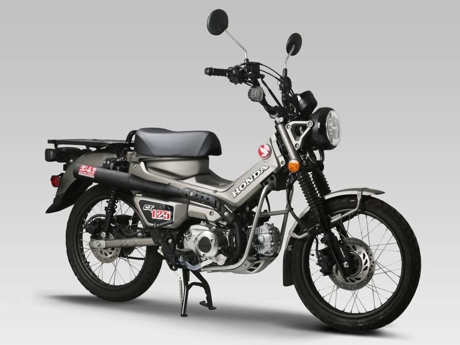 CT125ハンターカブ用のヨシムラ「ストレートサイクロン」、秋頃に国内販売開始か