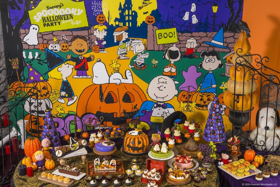 【ヒルトン広島】PEANUTSコラボスイーツビュッフェ第2弾「SNOOPY's Spoooooky Halloween Party」