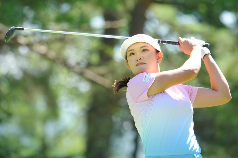 河本結が5年ぶり勝利のチャンスを引き寄せた（Yoshimasa Nakano/Getty Images）