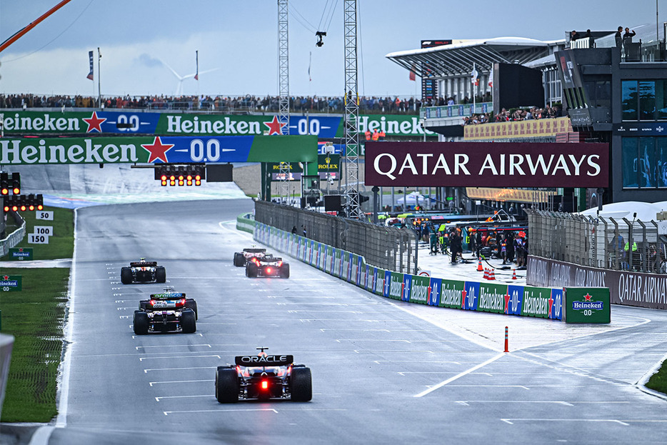 2023年F1オランダGP　決勝レースの様子