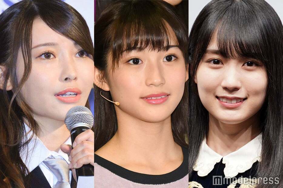 黒見明香、掛橋沙耶香、賀喜遥香