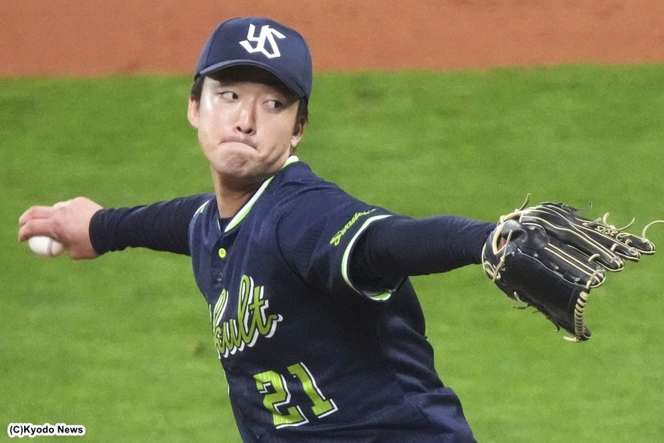 ヤクルト・吉村貢司郎 (C)Kyodo News