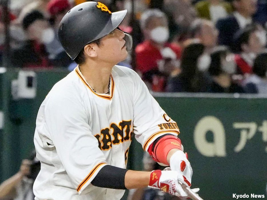 巨人・坂本勇人 (C) Kyodo News