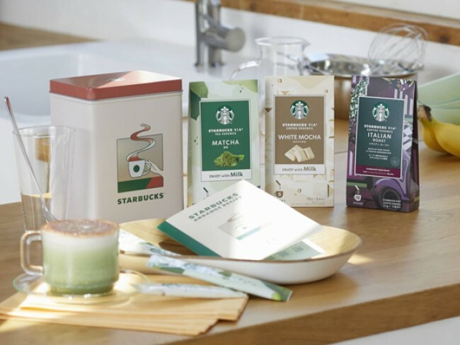 「STARBUCKS VIA（R） Arrange Recipe Set」（税込 3800円）