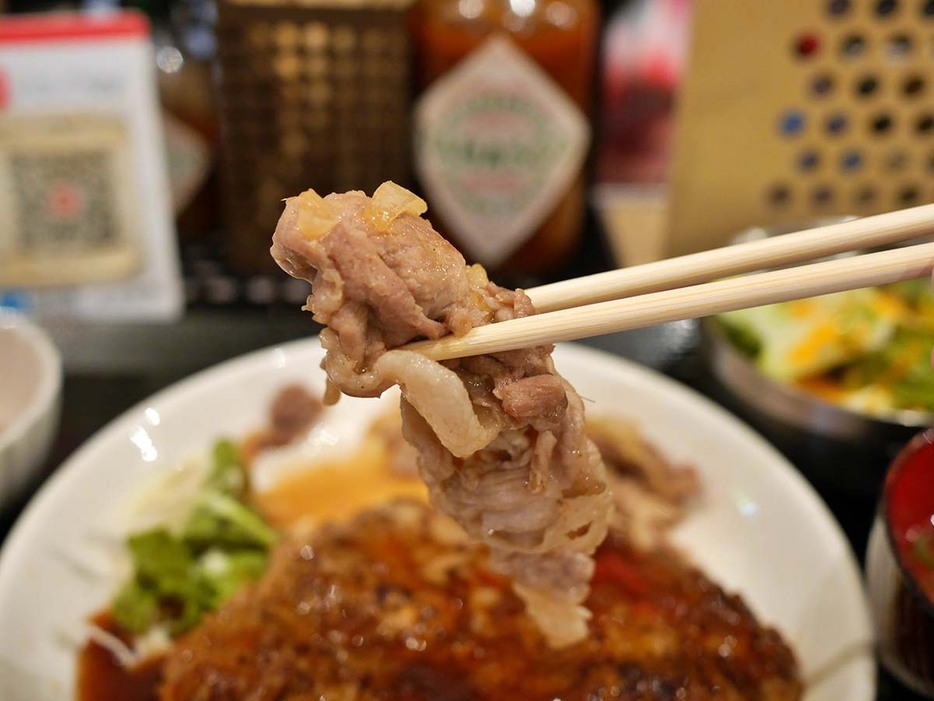 ご飯が進む甘辛味