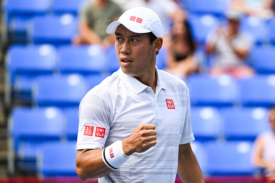 同大会8年ぶりに3回戦に進んだ錦織圭（Photo by Getty Images）