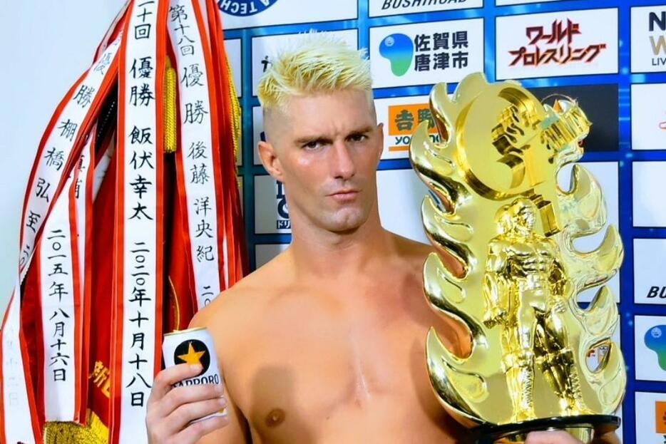 悲願の『G1』初優勝を遂げたザック・セイバーJr.