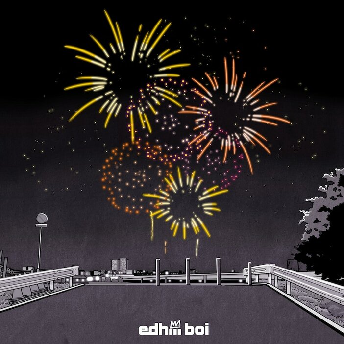 edhiii boi「花火 feat. SHU」配信ジャケット