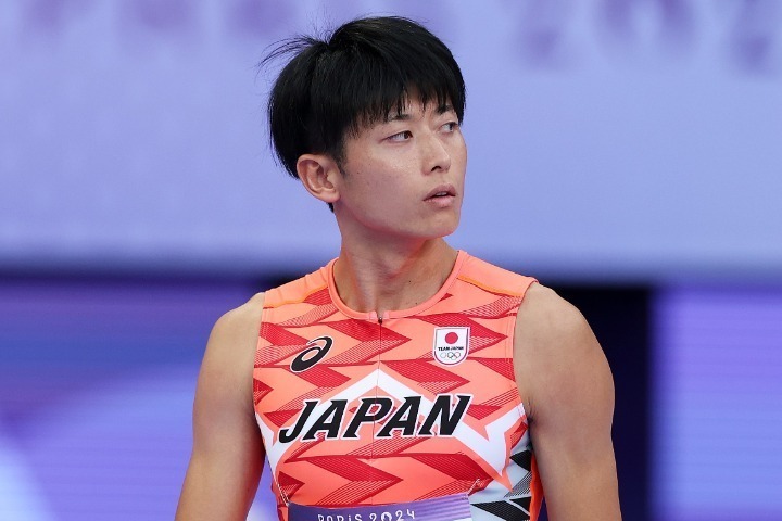 男子400メートルの佐藤拳太郎。(C) Getty Images