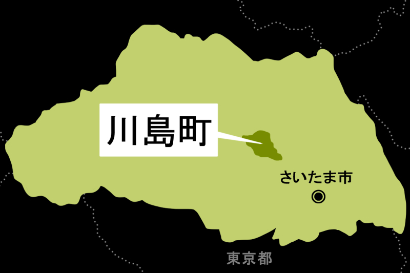 木造2階建て住宅で火災＝川島町