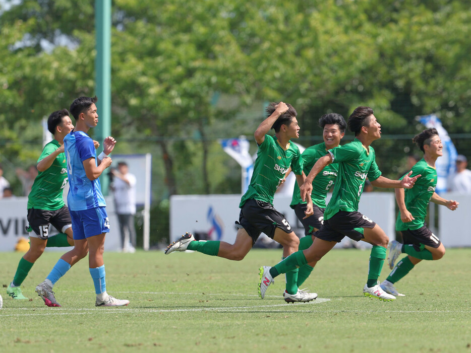 昌平高がPK戦を制し、準決勝進出(Manabu TAKAHASHI)