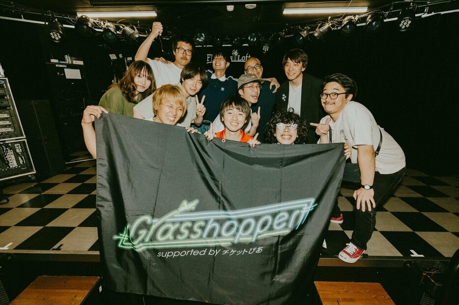 『Flowers Loft 4th Anniversary × チケットぴあ presents. Grasshopper vol.24』2024年7月22日(月) 東京・下北沢Flowers Loft  Photo：清水舞