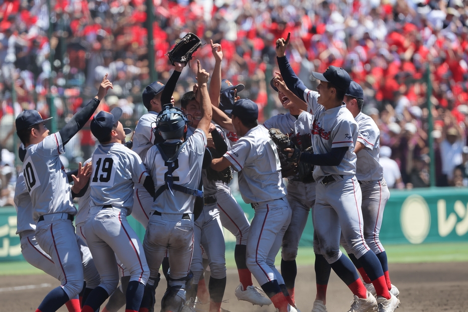 京都国際　優勝の瞬間