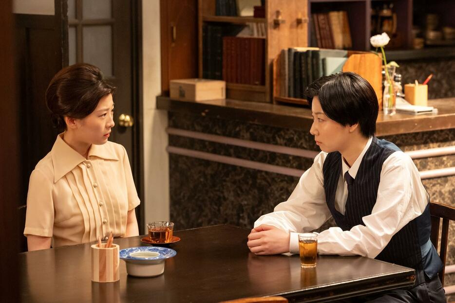 NHK連続テレビ小説「虎に翼」第102回の一場面 （C）NHK