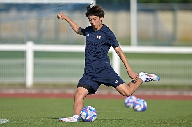 山本が因縁の相手との再戦へ意気込みを語った。写真：金子拓弥 (サッカーダイジェスト写真部／JMPA代表撮影)