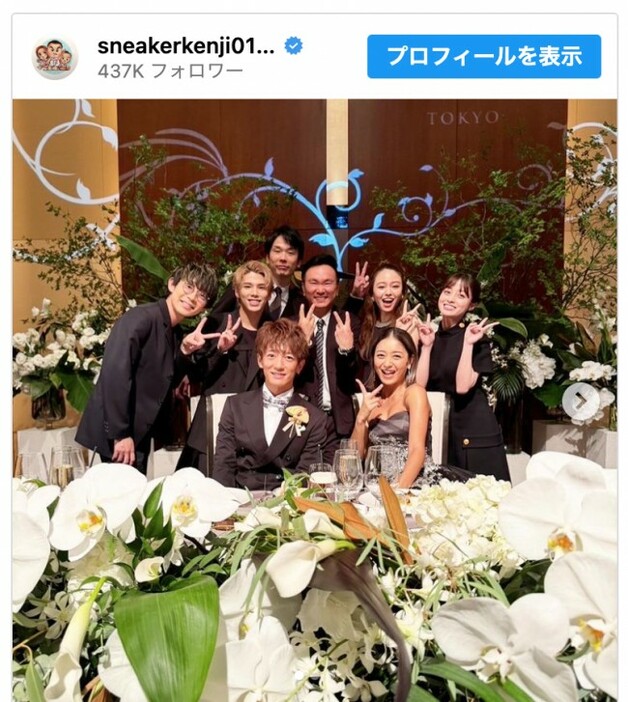 （写真前列左から）大倉士門、池田美優（後列左から）川崎鷹也、Hiro（MY FIRST STORY）、濱家隆一（かまいたち）、山内健司（かまいたち）、山本舞香、橋本環奈　※「かまいたち・山内健司」インスタグラム