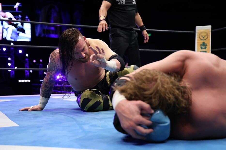 IWGP GLOBAL王者デビッド・フィンレーが『G1』Bブロック1位でトーナメント進出