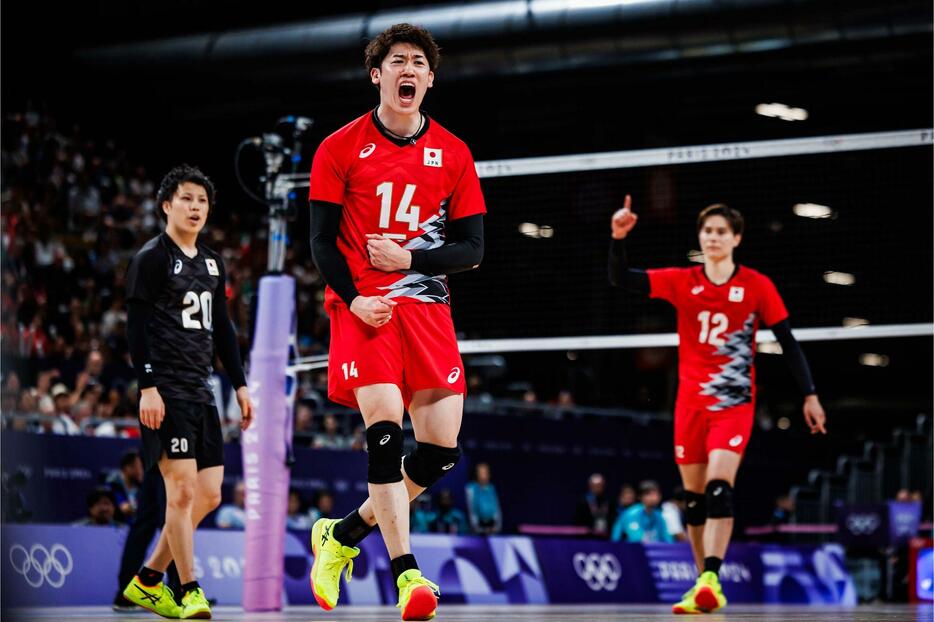 男子日本代表【写真：Volleyball World】