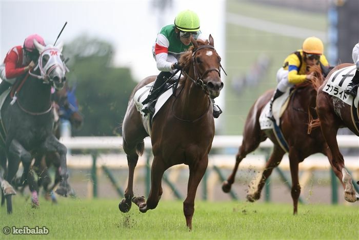 東京の新馬戦を快勝しているジョリーレーヌ