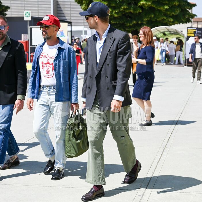 大人のカーゴパンツ コーデ案②