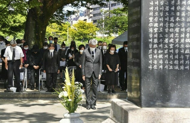 昨年の慰霊祭の様子（資料写真）＝（聯合ニュース）