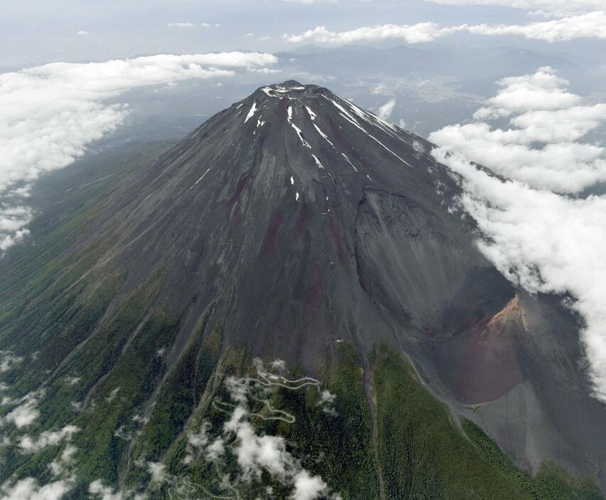 富士山（静岡県側）＝2018年