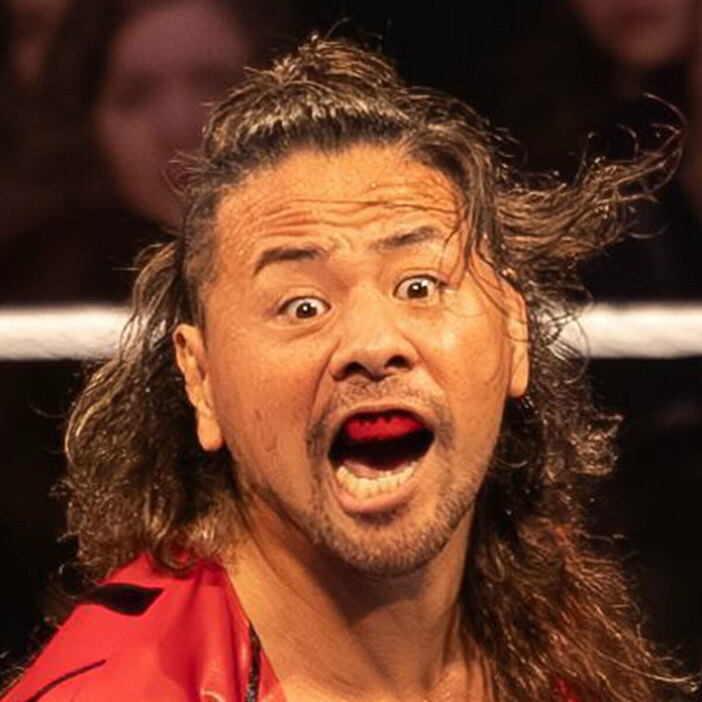 WWEで活躍する中邑真輔（写真・アフロ）