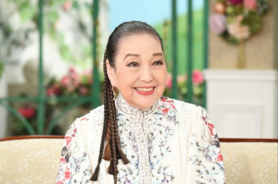 「徹子の部屋」に出演した湯川れい子さん＝テレビ朝日提供