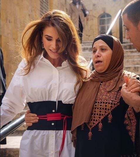 courtesy of Queen Rania Al Abdullah via instagram