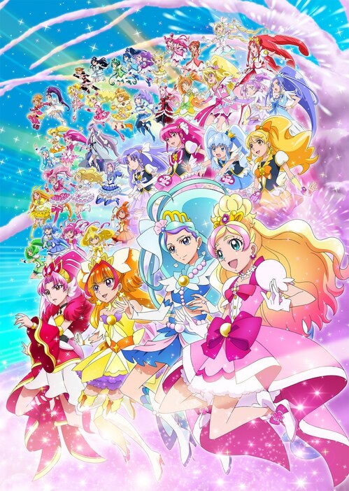 「映画プリキュアオールスターズ みんなで歌う♪奇跡の魔法！」ビジュアル