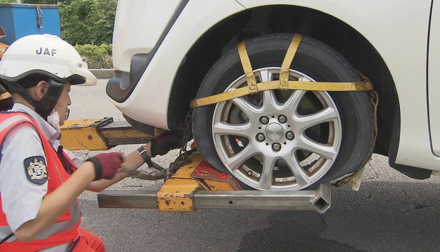 夏の車トラブル、JAFに一日密着