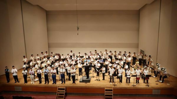 全国から選抜された警察音楽隊員が演奏を披露　聖徳大学で「2024警察音楽隊研修会 吹奏楽コンサート」