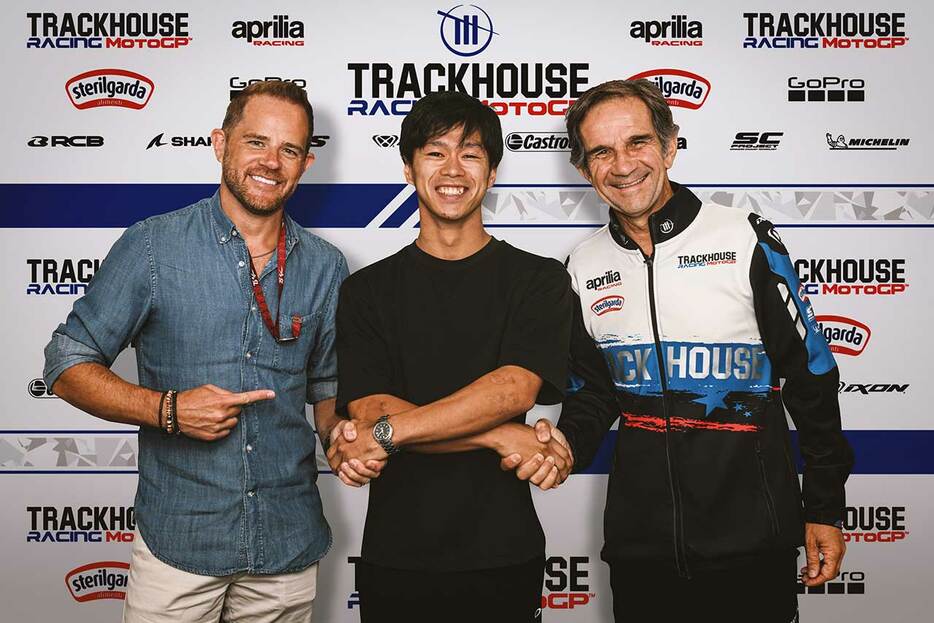 小椋藍のMotoGP昇格が決定。2025-26年はトラックハウス・レーシングからアプリリアRS-GPで参戦