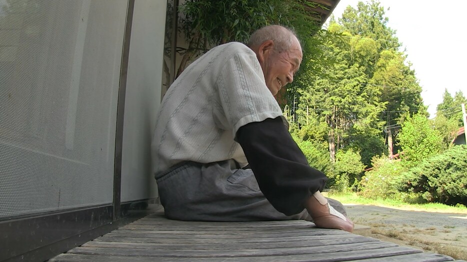 福島県平田村に住む吉田秀忠さん（94歳）