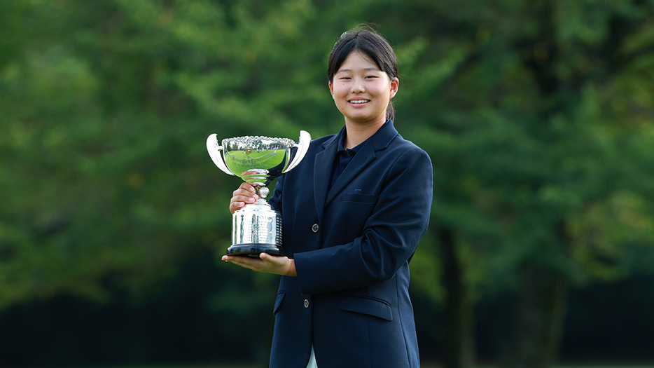 女子12～14歳の部を制した廣吉優梨菜選手（写真：JGA提供）