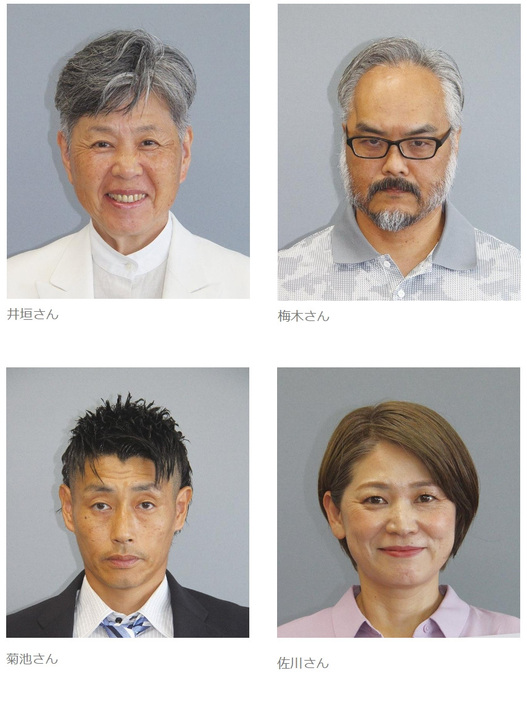 新たに市議選出馬を表明した4人