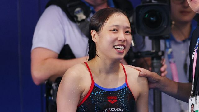 初の決勝の舞台に挑んだ荒井祭里選手（写真：YUTAKA/アフロスポーツ）