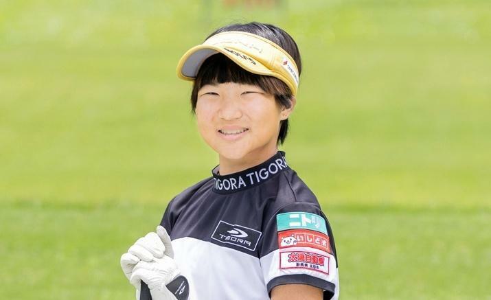 ニトリレディスでツアーデビューする13歳の須藤弥勒（写真/ニトリ提供）