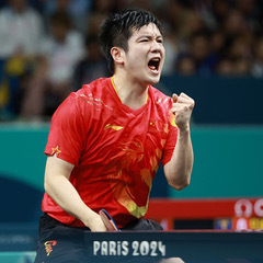 パリ五輪で金メダルを獲得した樊振東（中国） 写真＝ITTF