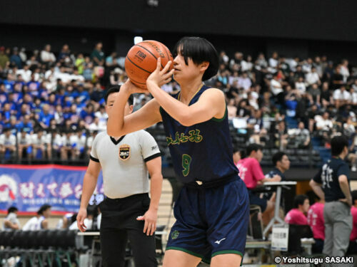 岐阜女子の杉浦結菜［写真］＝佐々木啓次