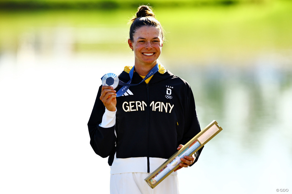 近代の五輪女子ゴルフ競技で初の欧州出身メダリストとなったエスター・ヘンゼライト