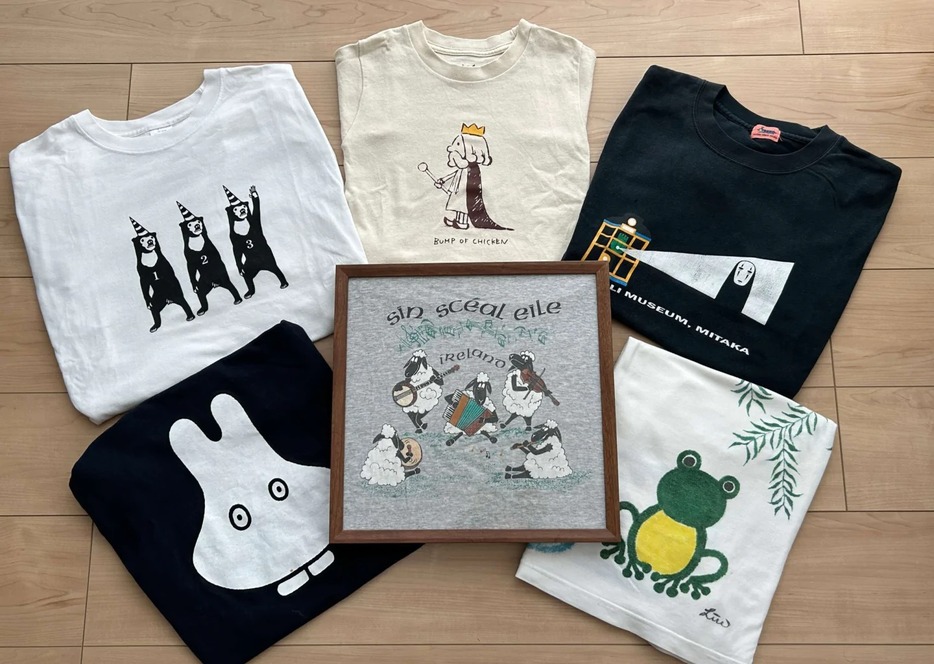 「Tシャツ専用」の額