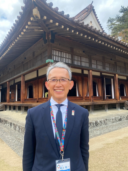 「閑谷学校」所長　香山真一さん