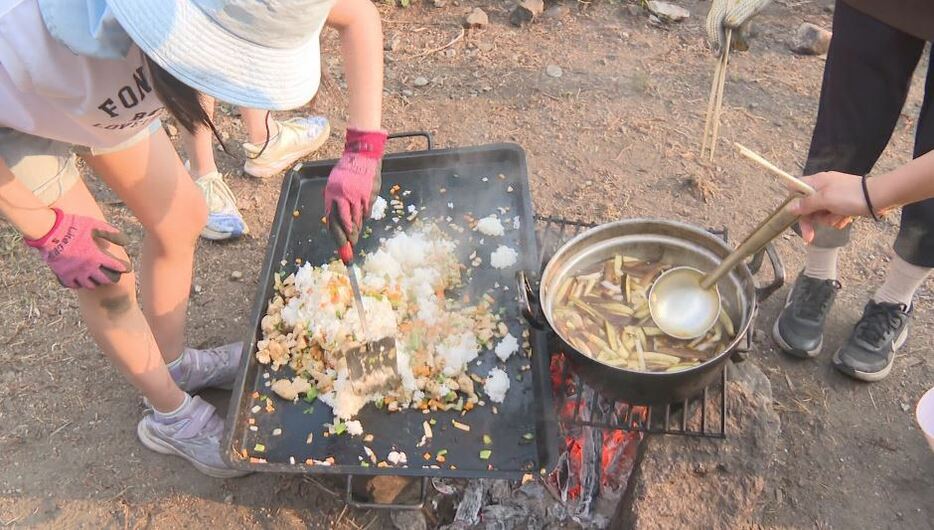 夕食作り