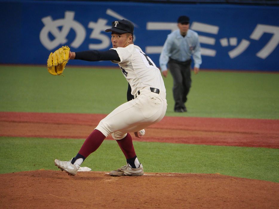 大阪桐蔭の中野大虎投手（写真提供・プロアマ野球研究所）