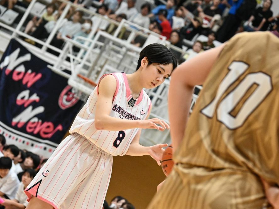 四日市メリノール学院の太田蒼「誰よりも笑顔で、どのチームよりも楽しんで」