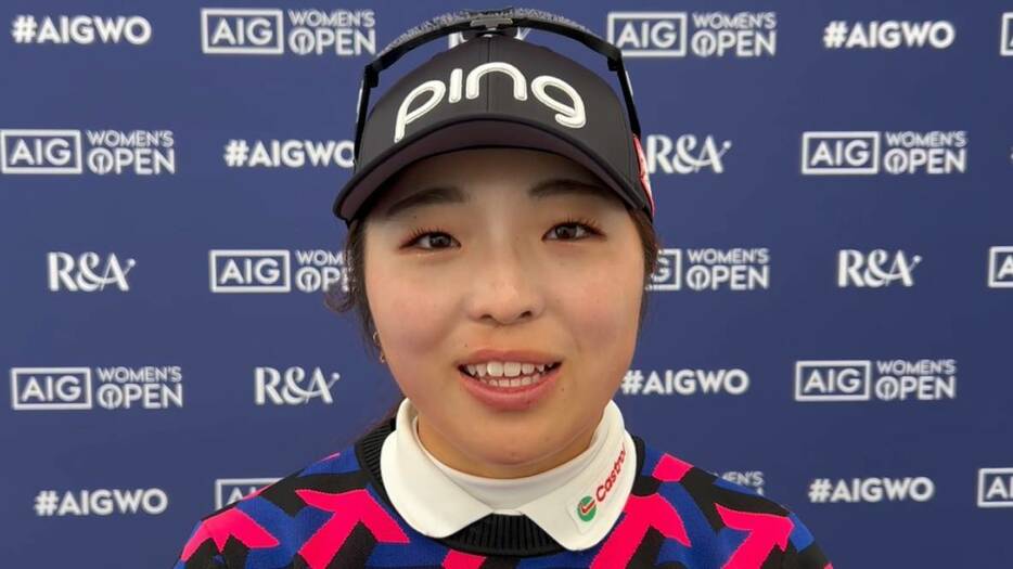 60位タイで終えた佐久間朱莉選手（写真：ゴルフネットワーク）