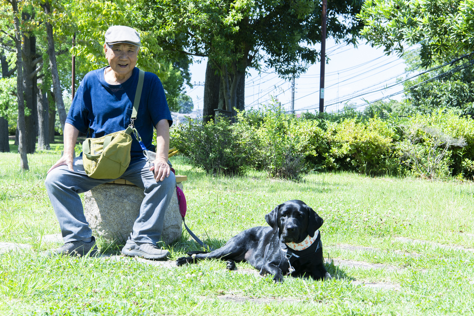 愛犬ヴァトンとまさるさん